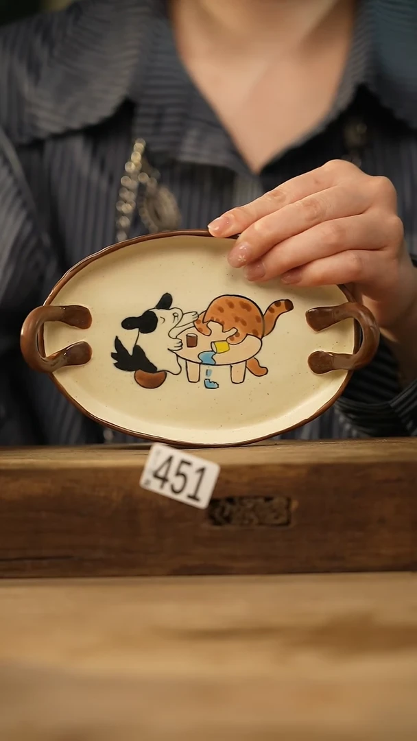 瓷片新品！喵喵设计师款卡通系列！！！