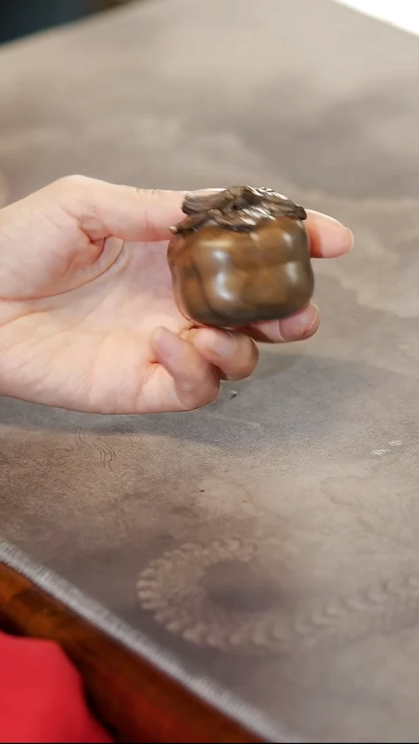 金丝楠824手作款 事事如意把玩件