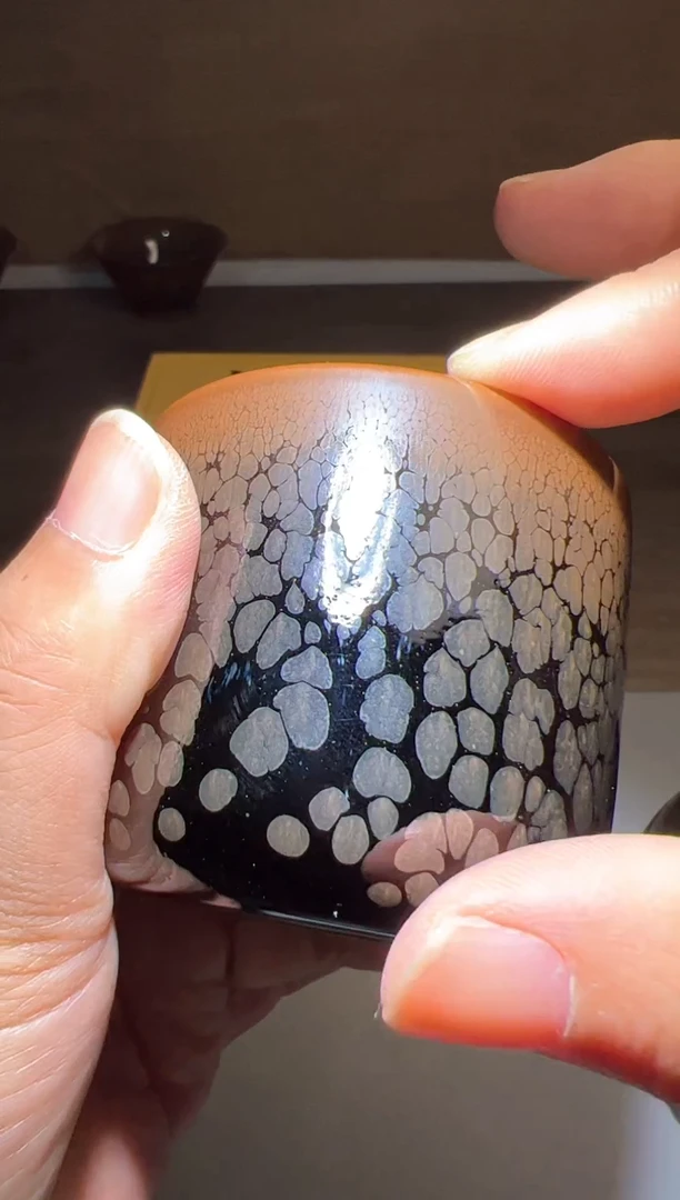 茶盏建窑建盏 范大富 非遗传承人 复古油滴