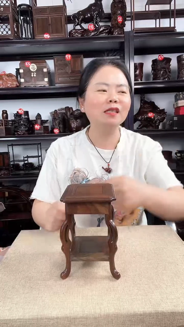 木272瑕疵老李红木工艺品