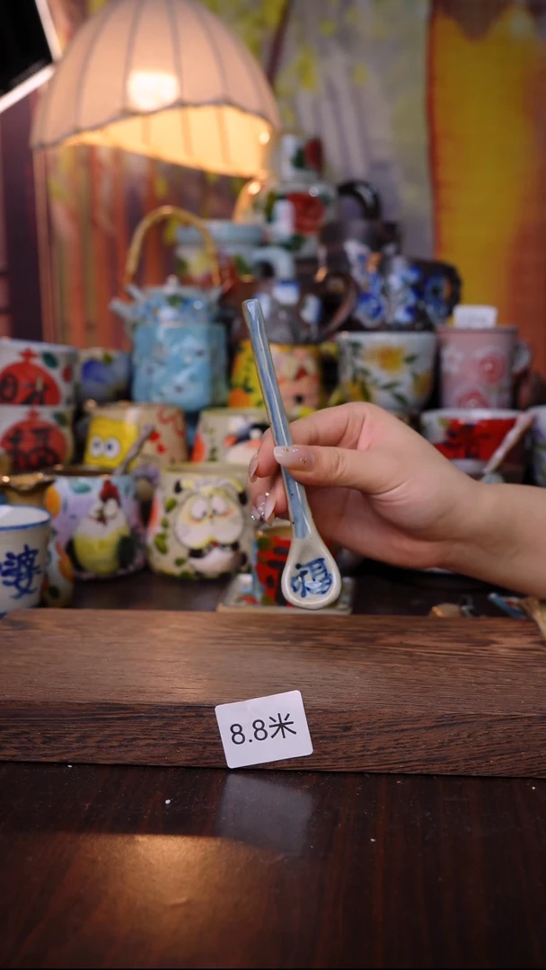 杯子泥垚手作 景德镇手工手绘陶瓷器物