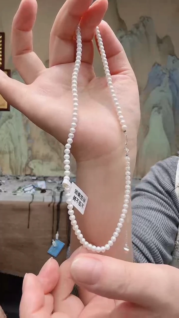 【闪购商品】淡水珍珠颈饰未镶嵌.