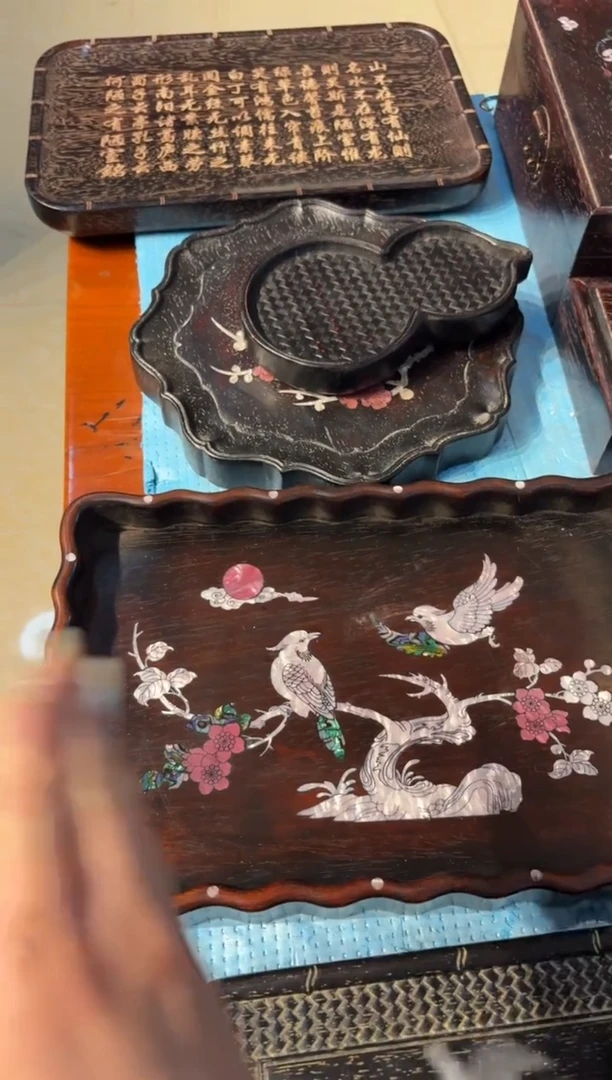 木木紫檀木茶盘木木