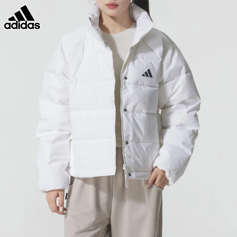 adidas/阿迪达斯羽绒服外套女装2025秋冬新款潮流运动服保暖上衣