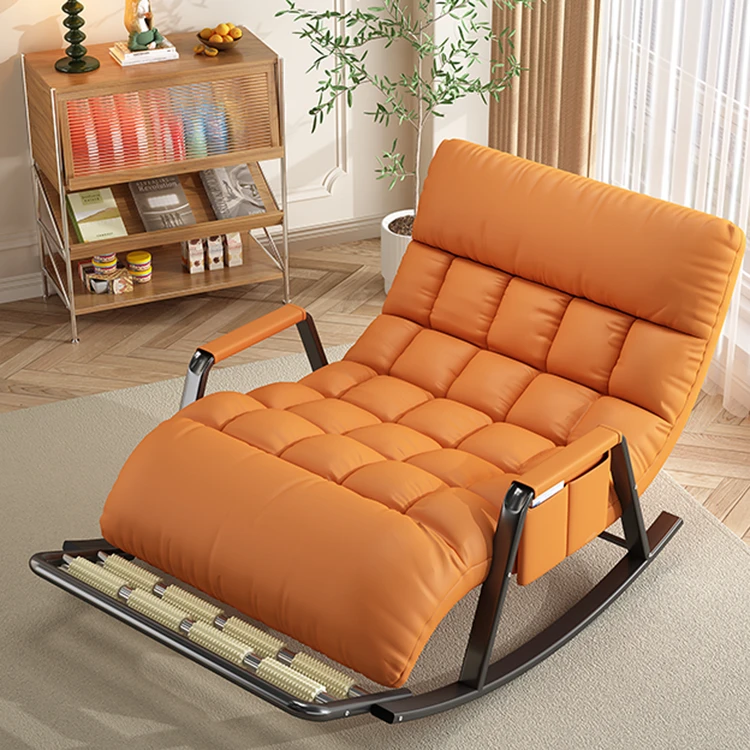 带按摩款式双人可以折叠大号摇摇椅懒人沙发可躺可睡休闲阳台椅