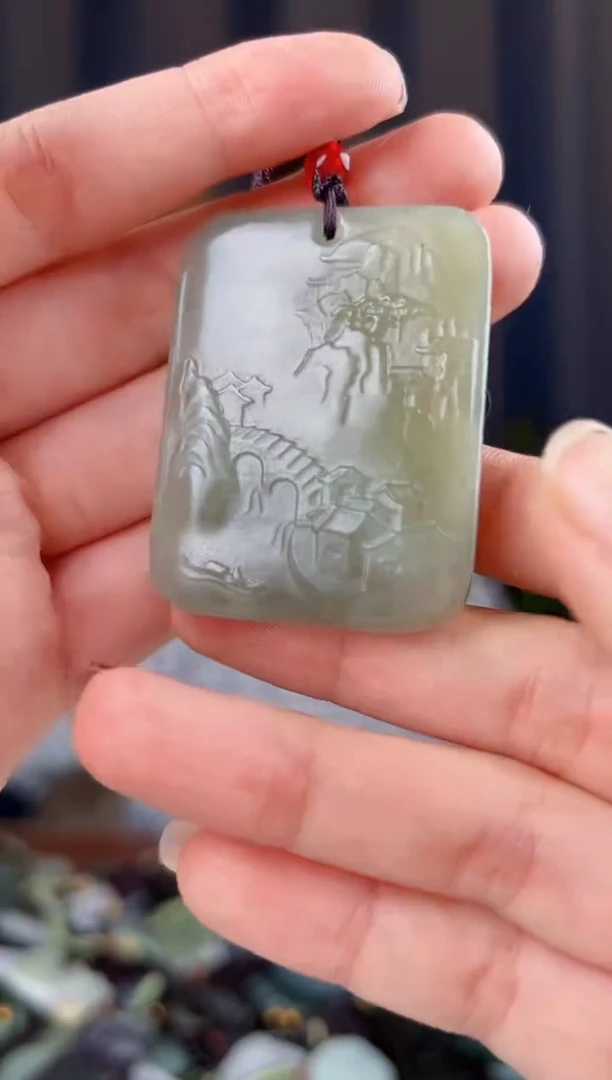 未镶嵌和田玉挂件拍一发一，拍一发一，