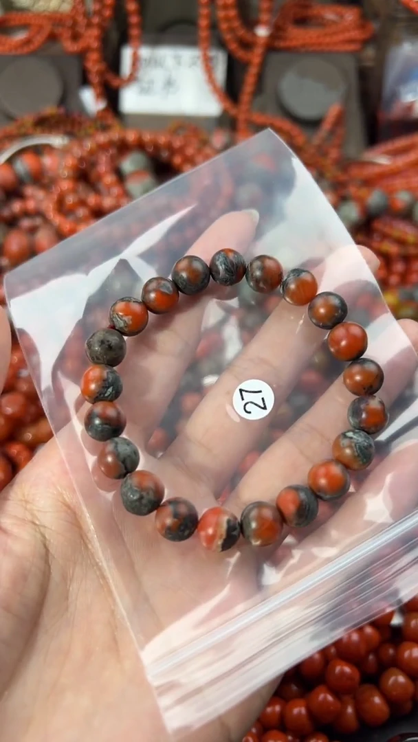 南红玛瑙手串未镶嵌9