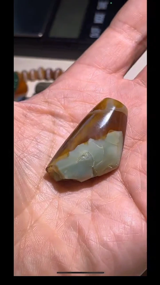 玛瑙/玉髓吊坠(不含链)未镶嵌pz728-74老珠子