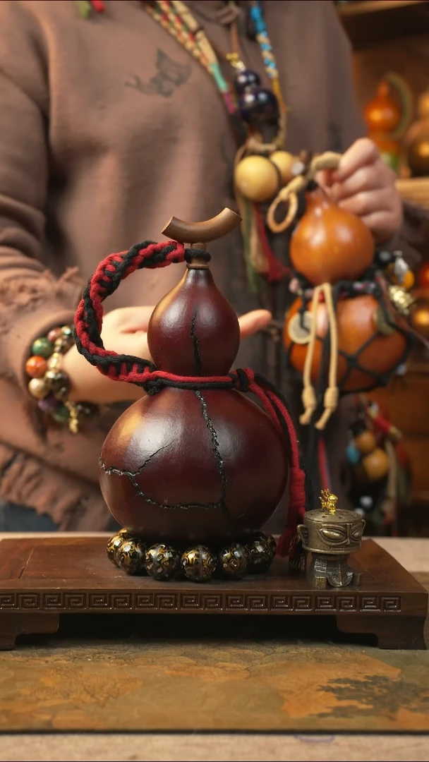 394大漆一物一拍记葫堂出品【不带手串】