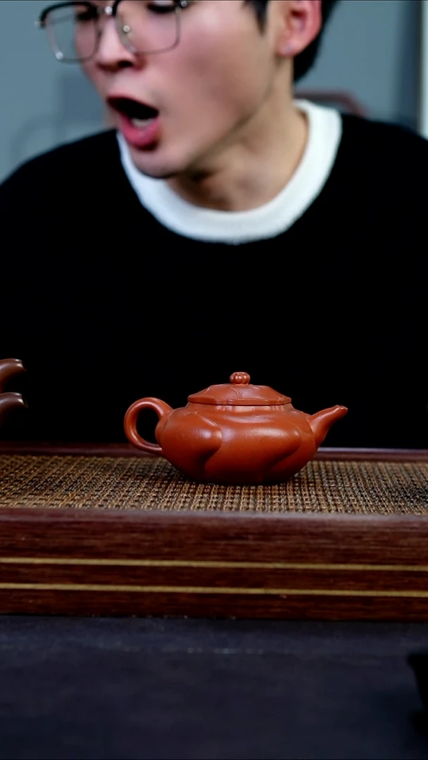 茶壶紫砂   风瑶    小红泥    全手工