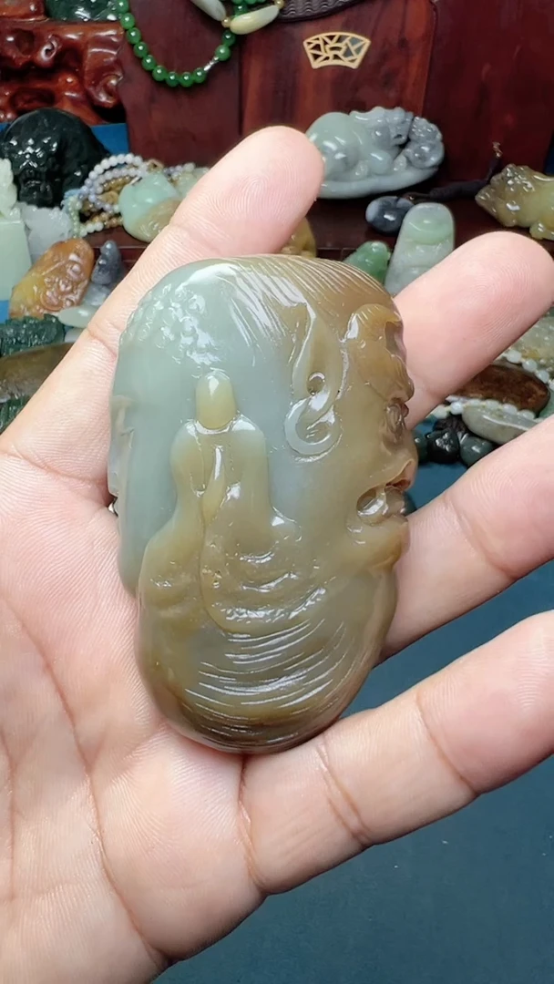 未镶嵌和田玉把件-