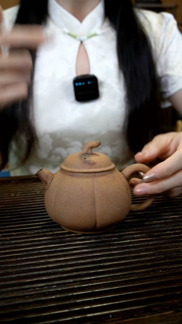 原矿老岩泥 黄泥段茄瓜壶
