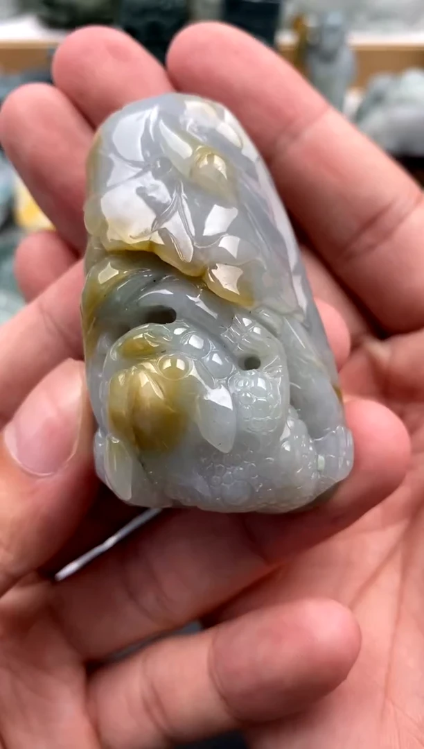 吊坠(不含链)未镶嵌翡翠1