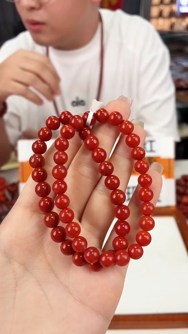 南红玛瑙瓦西手串7+未镶嵌（多样式发其一）