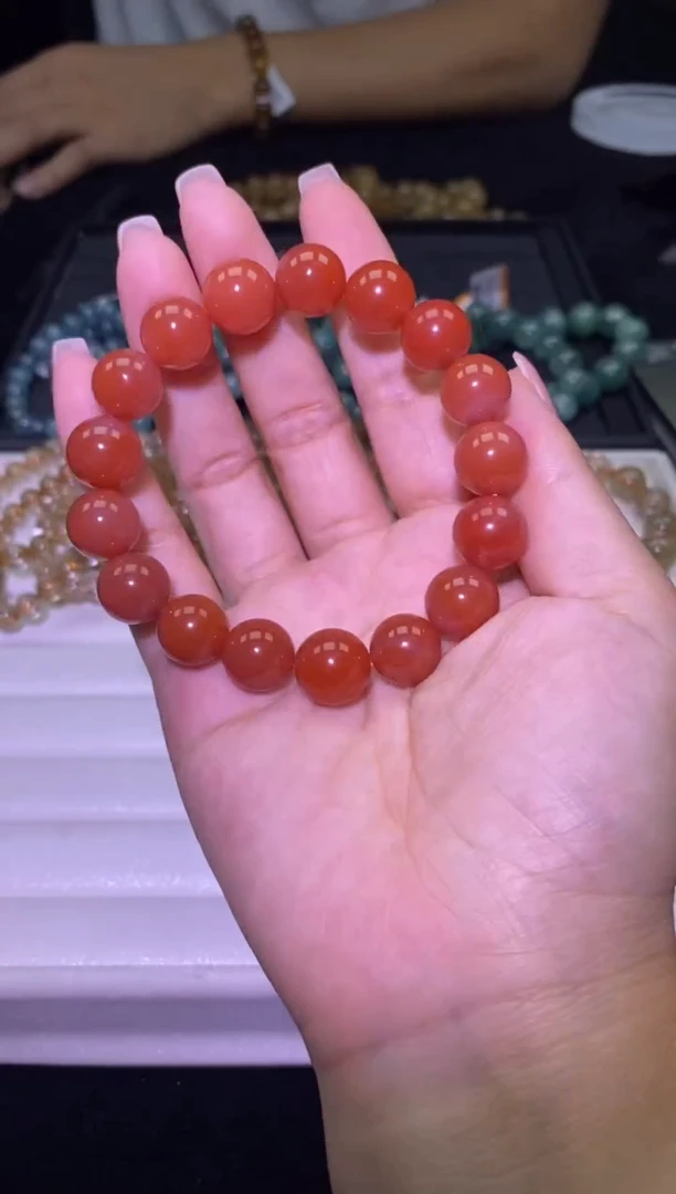 未镶嵌南红单圈南红玛瑙A008-多样性发其一