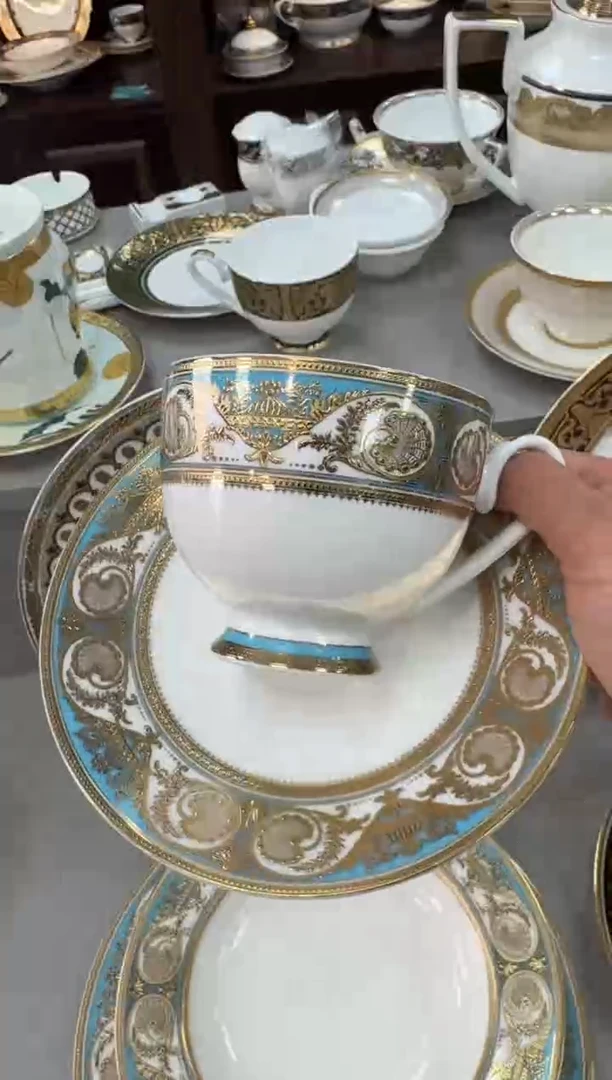 【闪购商品】瓷片咖啡杯碟福利款