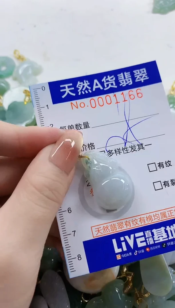 颈饰未镶嵌翡翠天然A货翡翠