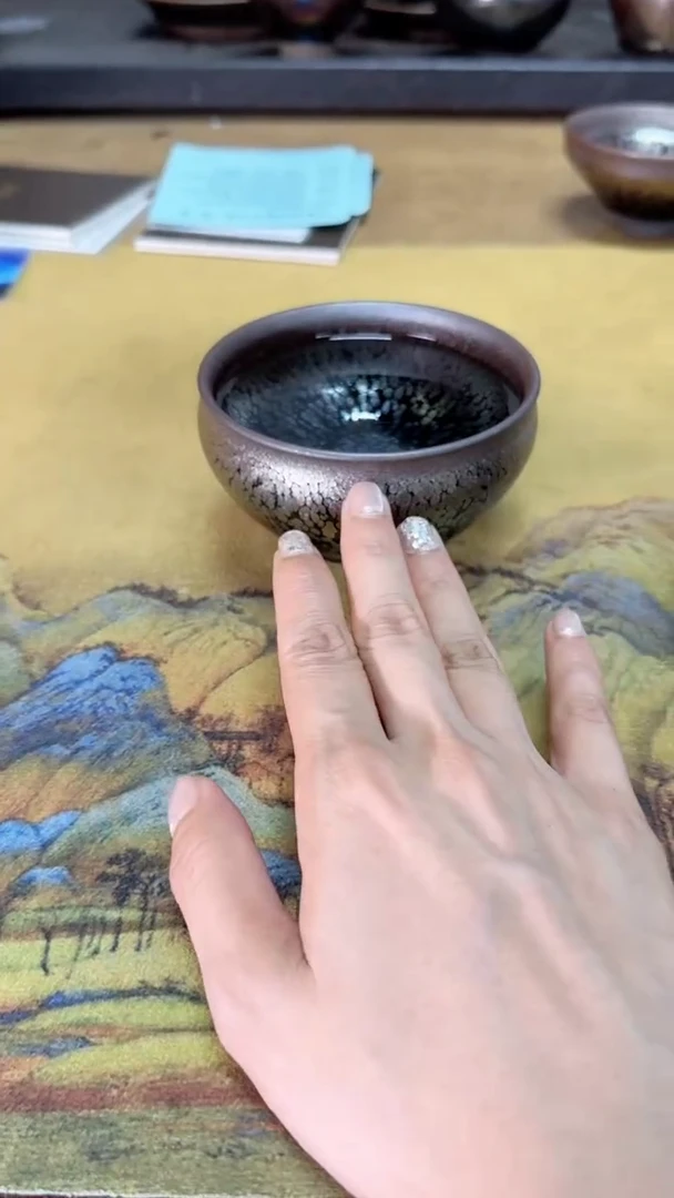 茶盏16黑瓷推荐官黄杰
