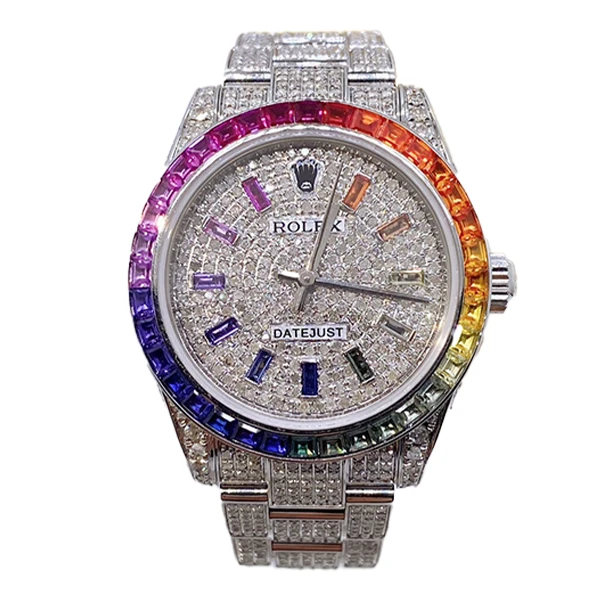 99新 Rolex/劳力士 老佛爷/劳力士177200后盘后钻/自动/单表/31mm