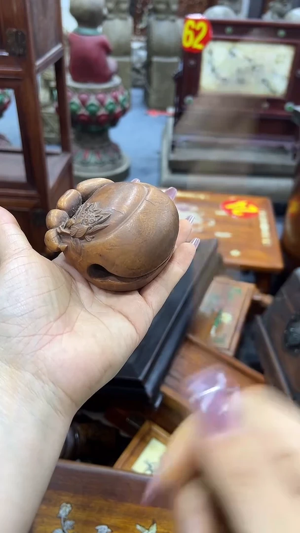 木沐头淘木雕摆件