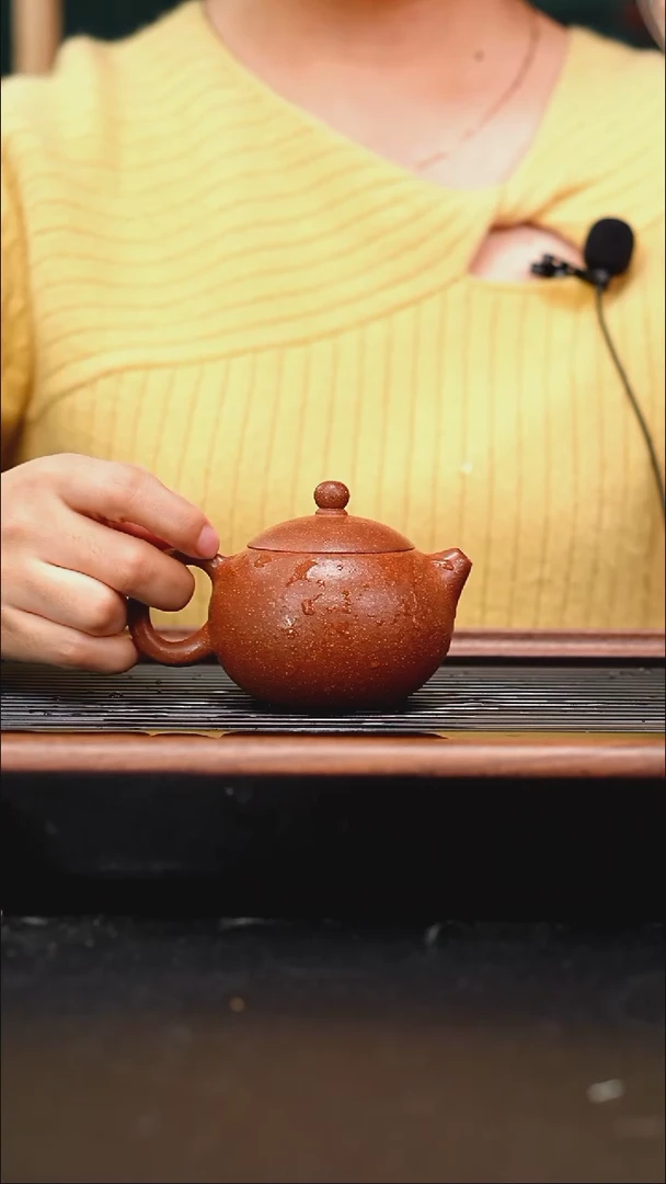 茶壶紫砂朱段西施160