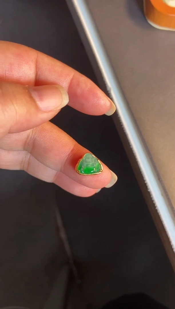 吊坠(不含链)银S925镶嵌翡翠1