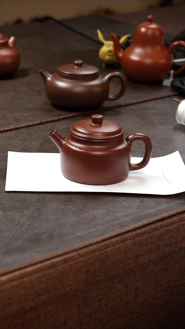 茶壶紫砂壶·13底槽青德钟150cc