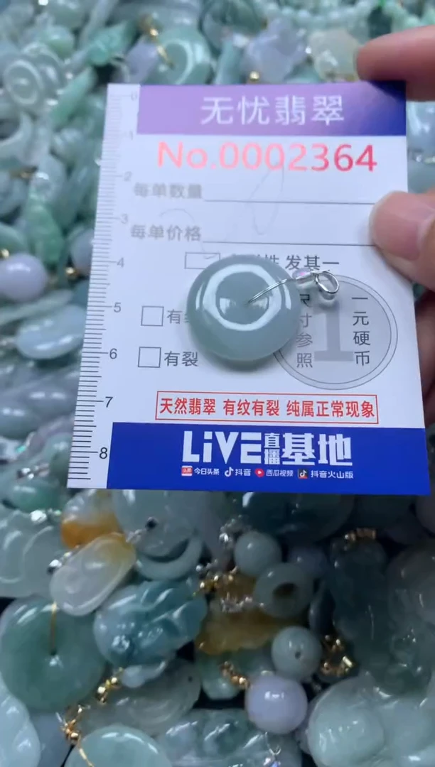 颈饰未镶嵌翡翠2364