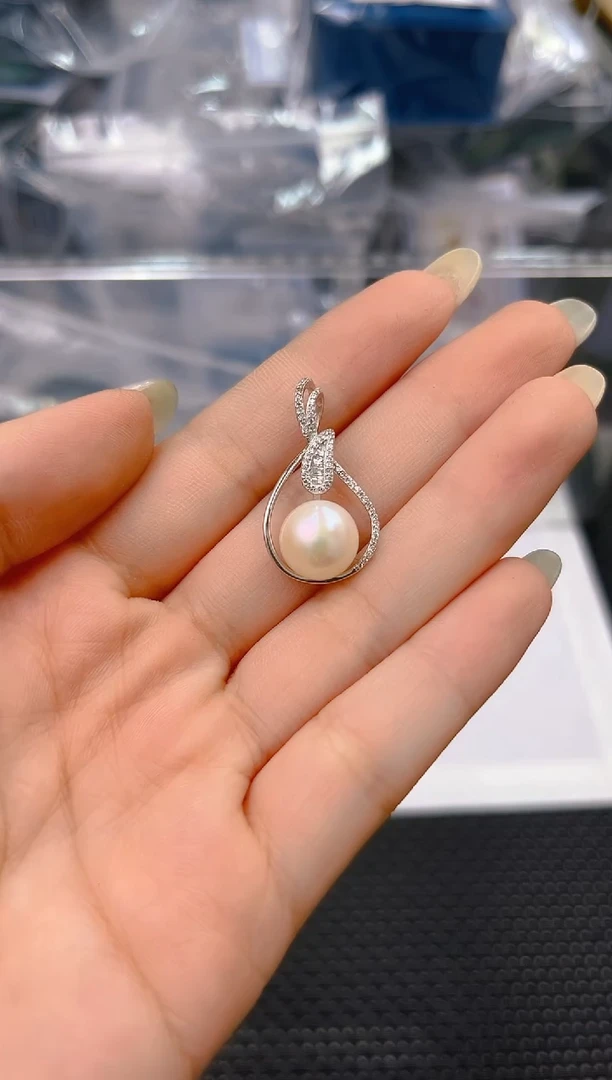 未镶嵌淡水珍珠耳饰xl3180