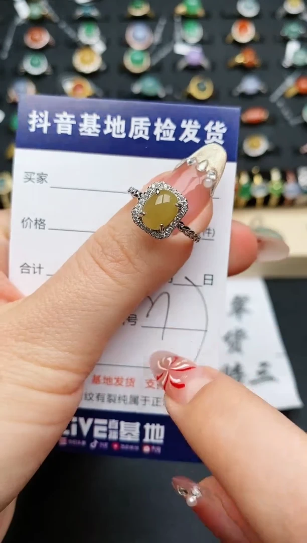 【闪购商品】翡翠戒指银S925镶嵌...........