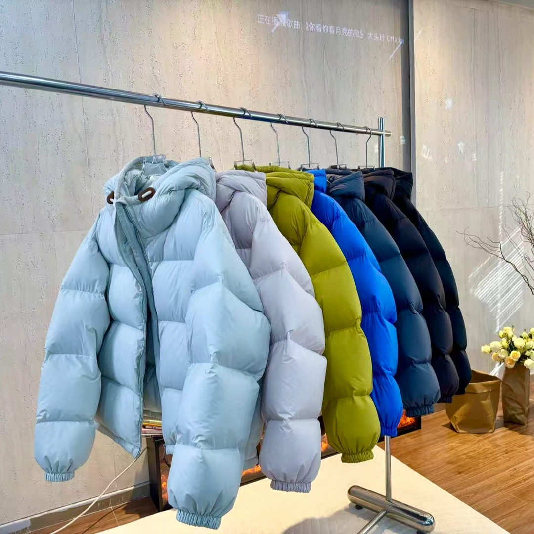 H极寒系列安心绒90绒子超厚面包羽绒服男女同款极简百搭休闲超柔