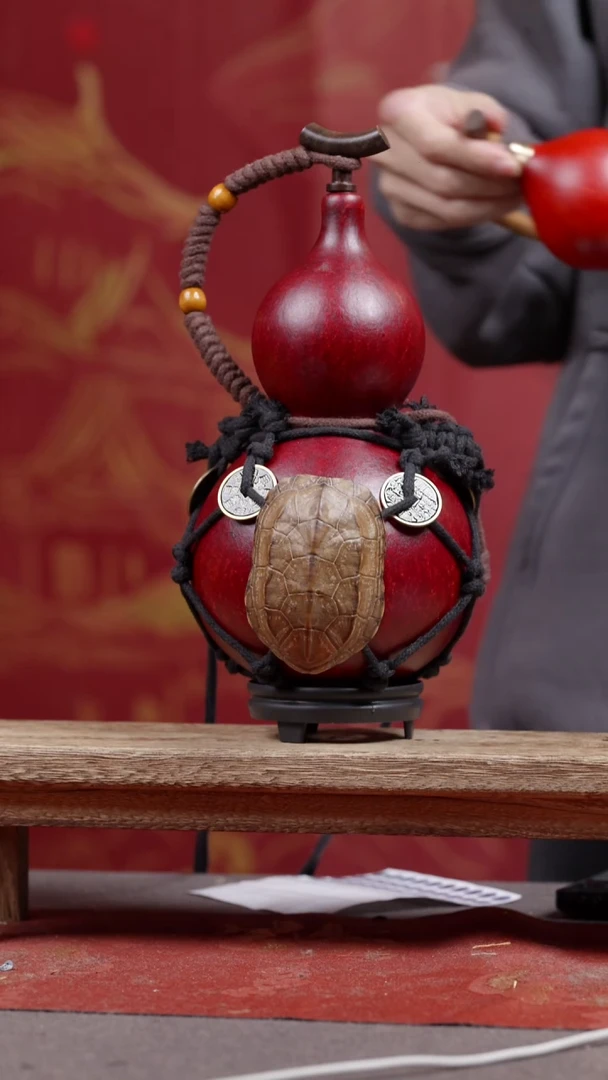 163号大漆精品葫芦一物一拍800ml