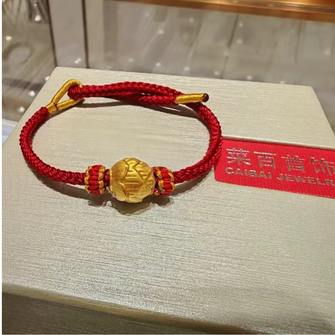 CBAI/菜百XT 足金饰品 莲花