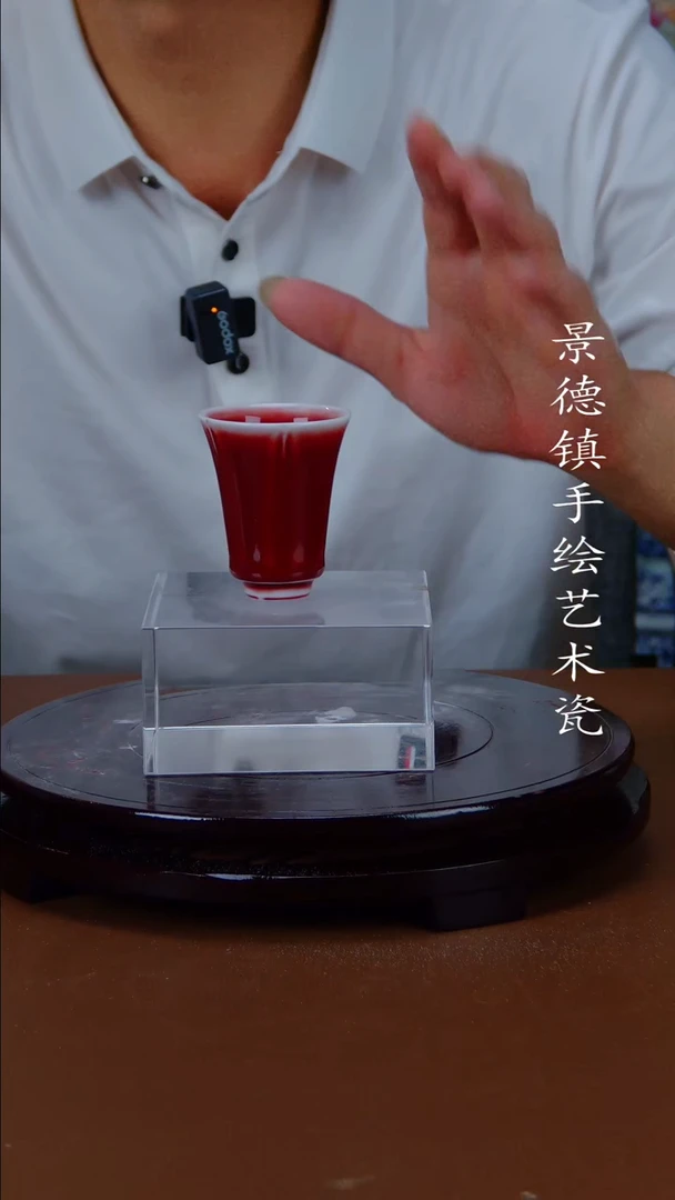 现代景德镇手工手绘陶瓷摆件2