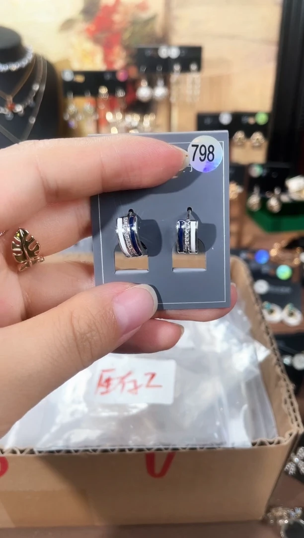 合金925银锆石萱798