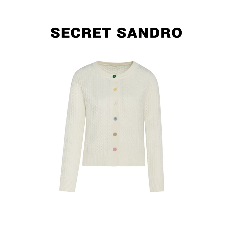【彩虹豆】Secret Sandro 楚楚  毛针织衫 M25221008Q
