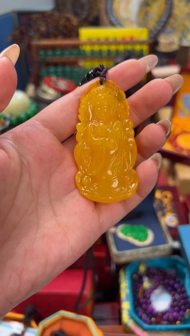 【闪购商品】蜜蜡颈饰未镶嵌——————————