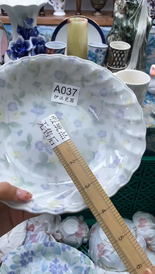 瓷片银****风          A037