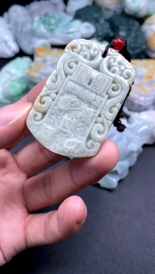 吊坠(不含链)未镶嵌翡翠1