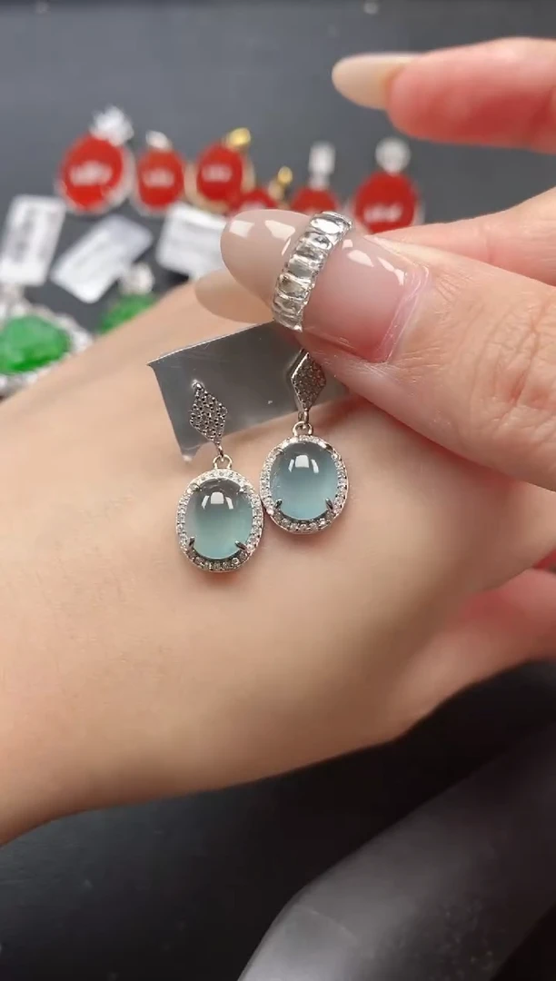 银S925镶嵌戒指翡翠1511