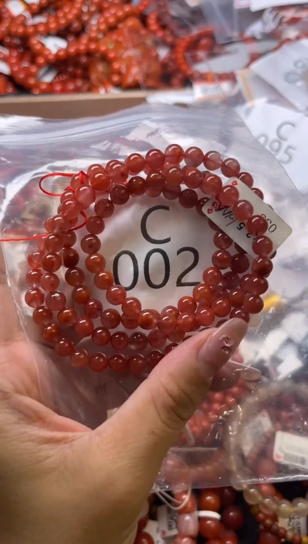 南红玛瑙未镶嵌珠宝奇石C002-6+