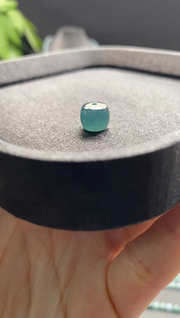 未镶嵌手链翡翠散珠卡10MM老型珠