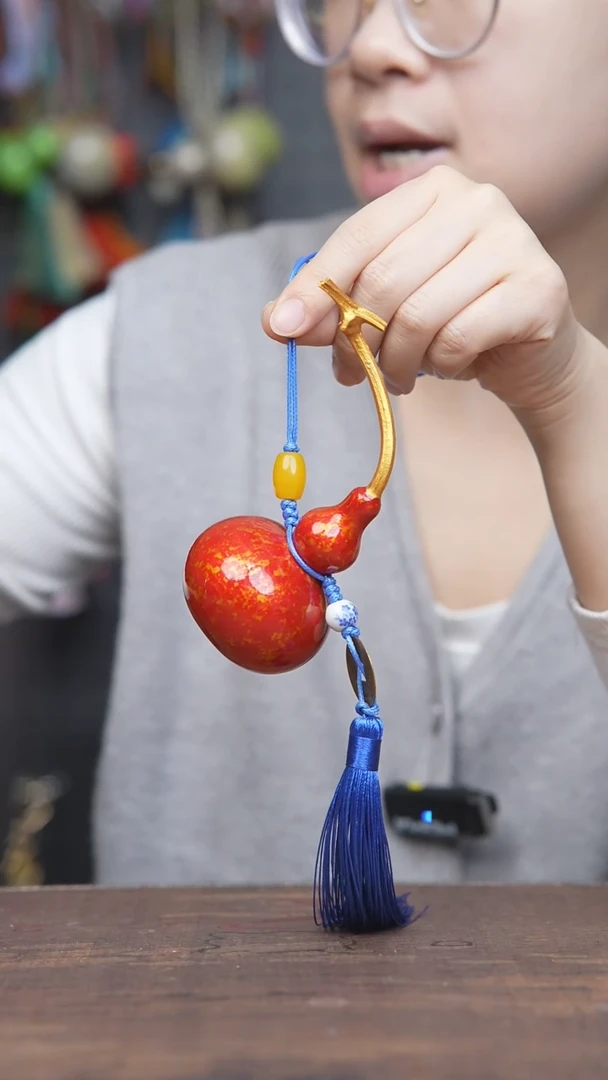 245号--------大漆小葫芦挂件