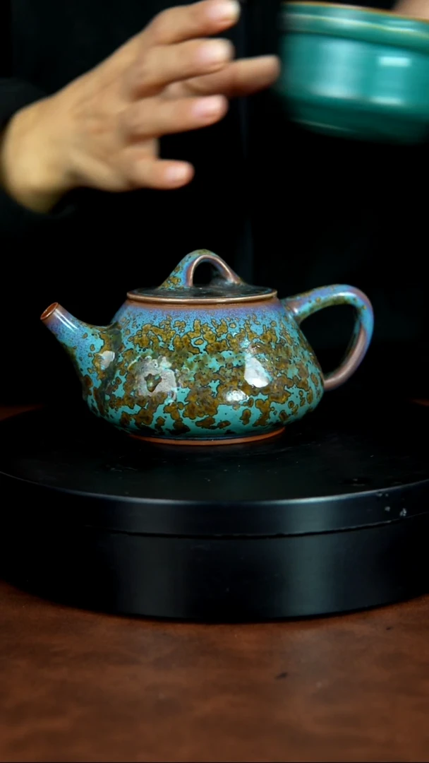 807号/禹州神垕特产】原矿原产地钧瓷茶具