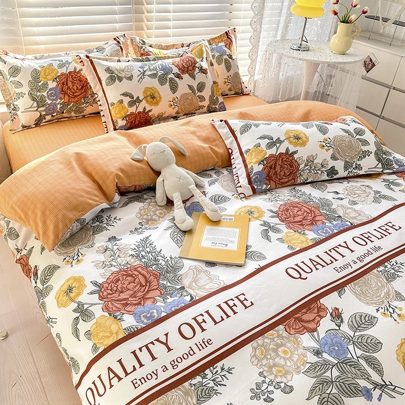 新款2025年被子轻奢暖冬加厚四件套舒适