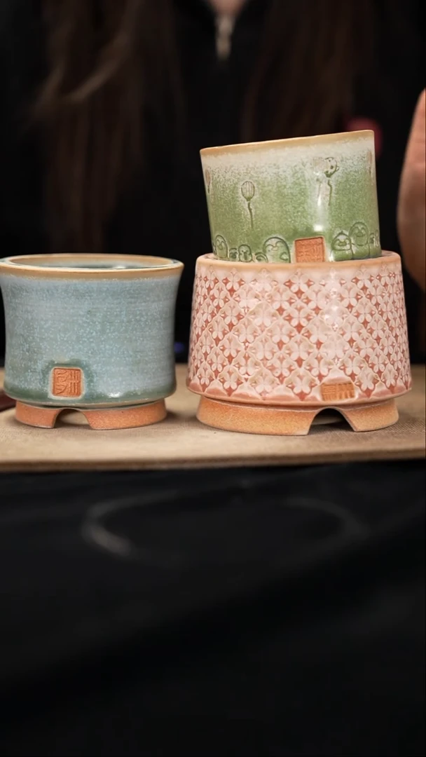 口径花盆-10-25-271一组三个默认有瑕