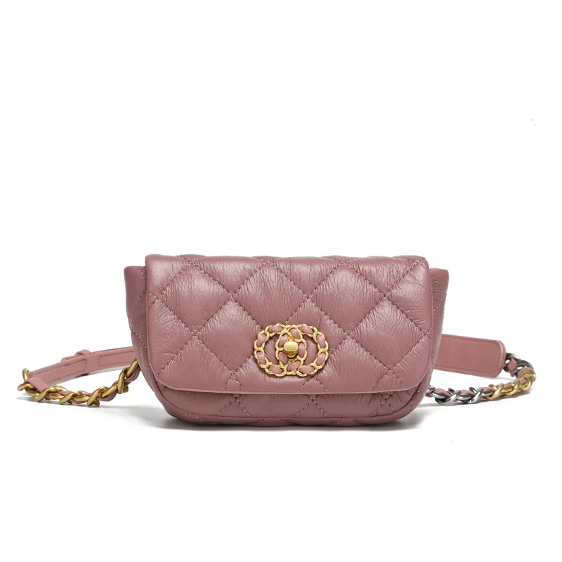 【淼淼专场】时尚百搭小香风单肩菱格包10437