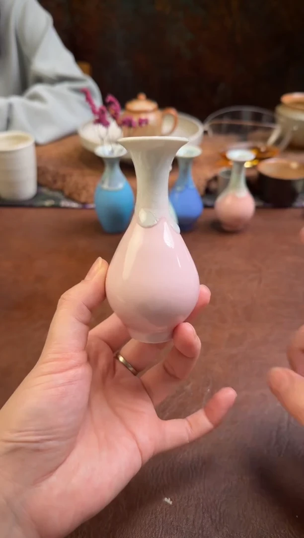景德镇窑变小花瓶5