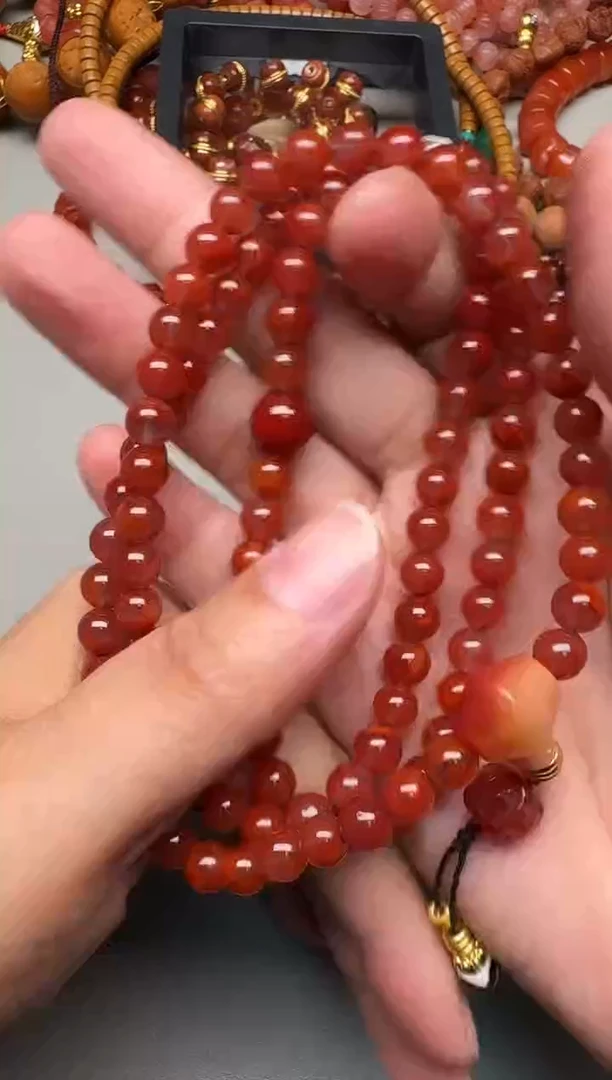 未镶嵌南红玛瑙南红玛瑙南红玛瑙手串