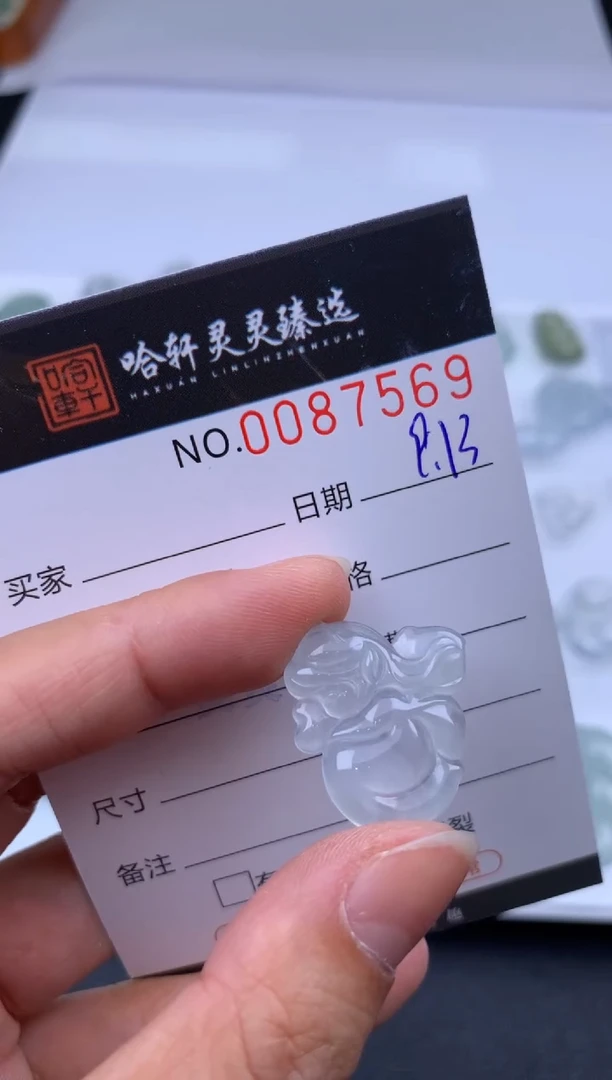 吊坠(不含链)未镶嵌翡翠哈轩  挂件1